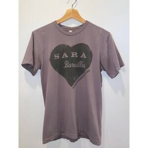 American Apparel Sara Bareilles Fall Tour 2010 Women’s Small Tee 100% Cotton